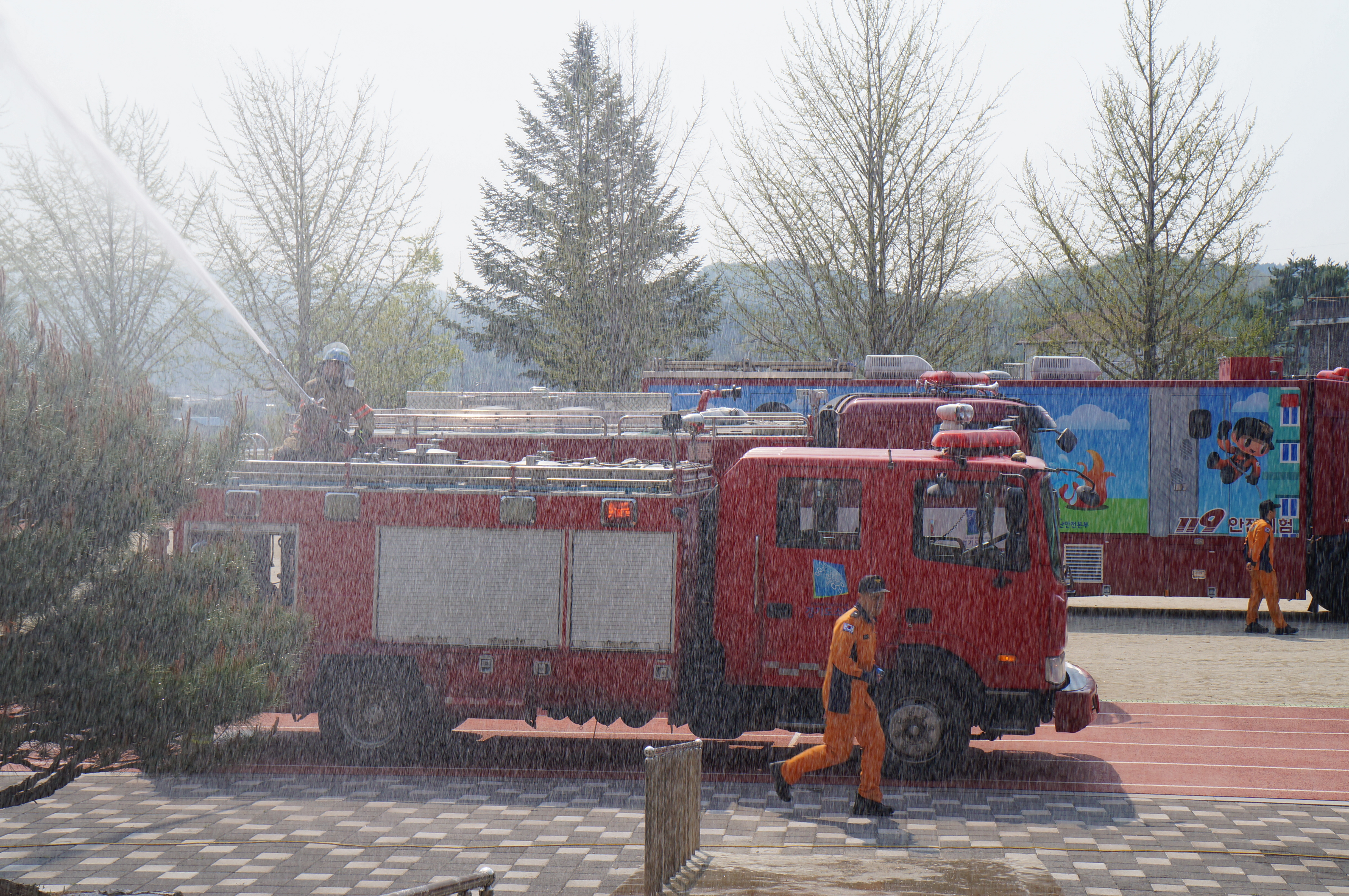 연하초 화재대피 훈련 및 ‘찾아가는 안전교육’실시2018427 사진